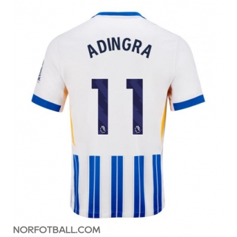 Billige Fotballdrakt Brighton Simon Adingra #11 Replika Hjemmedrakt 2024-25 Kortermet